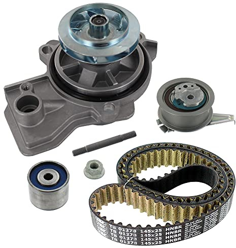 SKF Wasserpumpe und Zahnriemensatz mit Stehbolzen VKMC 01350-1 Höhe 171 mm Länge 271 mm Breite 142 mm – OE-Qualität