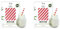The Cheeky Panda Bamboo Paper Bubble Tea Straws | 250 Red Striped Wide Drinking Straws | for Boba Tea, Milkshakes and Smoothies (Pack of 2)