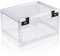 Large Medicine Lock Box with Dual 3-Digit Combination Locks, 24.8L Lockable Storage Box for Medication, Snacks, Phone, and Electronics - BPA-Free Organizer Bin for Home, Office, Fridge, and Safety