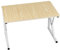 Estensibile per Forno a Microonde, Vernice in Ferro Inossidabile + Truciolato Ecologico, Tostapane Scaffale Forniture da Cucina della Griglia del Forno Salvaspazio, 54*35*34,5 cm: acero bianco