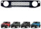 Archaic Kühlergrill Grille voor Suzuki Jimny Sierra JB64 JB74 2018-2024, Nieren voor Jimny