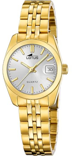 Lotus Uhr Für Damen 18993/4 Freedom Gold Edelstahl Case GoldEdelstahl Band