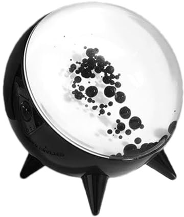 Ferro-Fluid-Lautsprecher – Aufladender Kreativer Ferro-Fluid-Lautsprecher Vom Typ C Mit Licht | Elegance Sound Visualizer | Musik-Desktop-Rhythmus-Licht | Multifunktionale Ferrofluid-Anzeigelampe Für