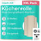 32 x Küchenrolle 3-lagig - 128 Halbblatt pro Rolle – frei von Bleichmitteln – Made in Germany - aus recyceltem Karton – extra saugstark & umweltschonend - recycelbar – Küchenpapier – mach m!t Pure