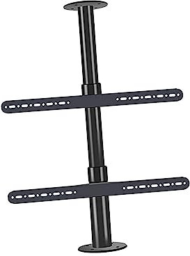 Universal TV Stand, TV Wall Mount Bracket - TV Mount Bracket Dual Swivel Articulating Tilt 6 Arms, for Most 43-80 Inch Flat LED/4K TV, Max VESA 600x400mm, Holds Up To 132lbs