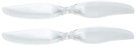 XEBRAD 2-Blatt-PC-Propeller, for Tello 3 Zoll FPV Racing Freestyle Toothpick-Drohnen 1 mm Bürstenlose Drohnenpropeller(4Pairs Clear)