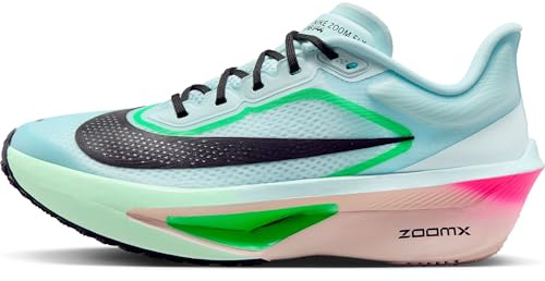 Nike Women's Zoom Fly 6 Road Running Shoes, Glacier Ice/Black/Hyper Pink/G, 7