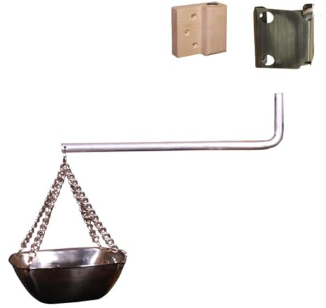 Aroma Schüssel Sauna, Edelstahl Sauna Verdampferschale Mit Kette Und