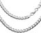 Herren Schmuck Halskette Aus 925 Sterling Silber Mit Panzerketten Design 55 cm