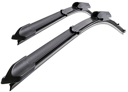 Mossa Vordere Scheibenwischer kompatibel mit Citroen C2 (09.2003-12.2009) - flache Wischerblätter