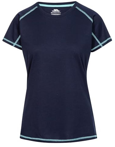 Trespass Women Viktoria Quick Dry T-Shirt - Navy, X-Large