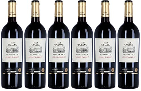 Dulong - Vin Rouge de Bordeaux Merlot-Cabernet (6 x 0.75 L)