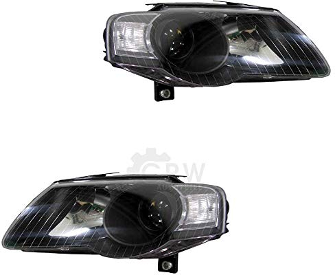 Scheinwerfer Set B6 Typ 3C Bj 03.05–07.10 Limo Kombi schwarz H7+H7