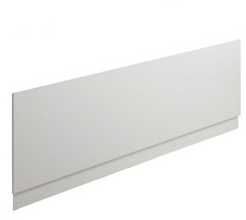 Milano White 1600mm Straight Bath Front Panel