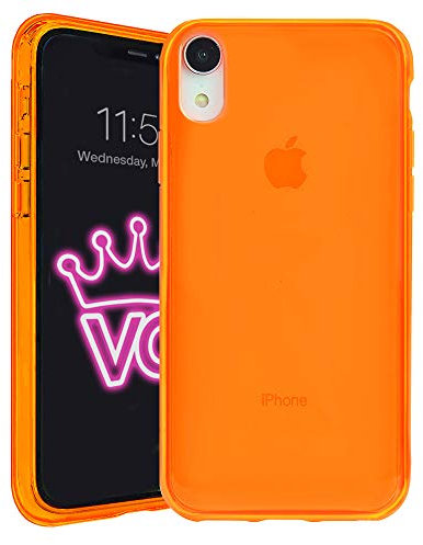 VELVET CAVIAR Kompatibel mit iPhone XR Hülle Neon (Neon Orange)