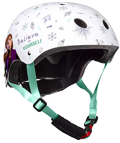 SEVEN POLSKA Mädchen Frozen Skaterhelm, weiß, M