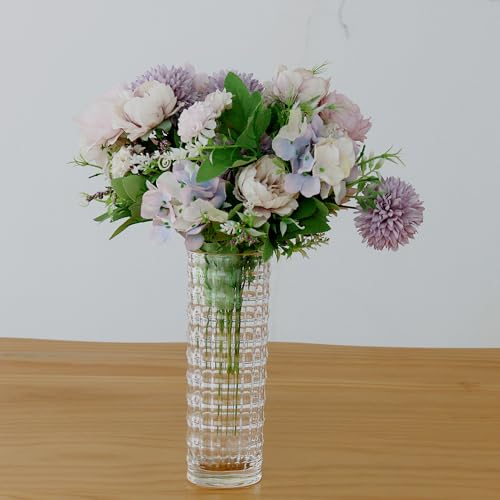 Unzerbrechliche Blumenvase Klare 22cm große Zylinder vase wie Kristallglas Vasen