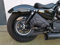 ORLETANOS Satteltasche Medusa schwarz rechts kompatibel mit Harley Davidson Sportster Forty-Eight Super Low Roadster XL Custom Biker Reisetasche Koffer Chopper