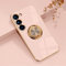 XINYEXIN Coque pour Samsung Galaxy S23 5G avec Anneau Support Rotatif à 360 Degrés, Souple TPU Silicone Case Antichoc Housse Bague Étui pour Samsung Galaxy S23 5G - Rose