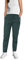 URBAN STITCH Trouser for Women UK Green Casual Full Length Elasticated High Waist Pants with Stretch Light Weight Summer Straight fit Ladies Bottoms (22, Bottle Green)