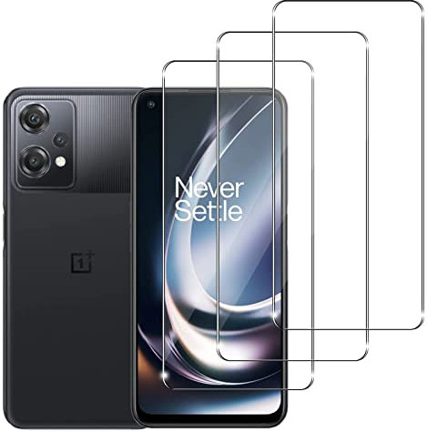 [3 Pièces] Verre Trempé pour OnePlus Nord CE 2 Lite 5G, HD Verre Film & 9H Vitre Protection, Anti-rayures Film de Protection D'écran, [Sans Bulles] Film de Protection Écran,