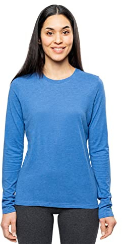 Insect Shield Tri-Blend Langarm-T-Shirt für Damen