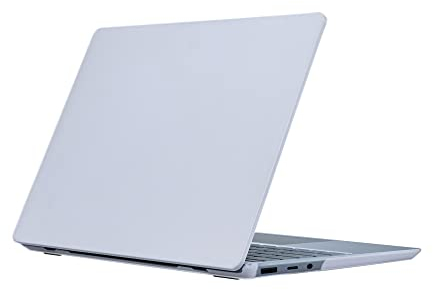 kwmobile Case Compatible with Microsoft Surface Go 1/2 12.4 Case - Hard Shell Laptop Cover with Matte Finish - Transparent