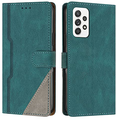 RADOO Coque pour Samsung Galaxy A23 4G / 5G / M13 4G/M23/F23 5G, Housse Etui Portefeuille Cuir Multifonction, Fermeture Magnétique à Clapet [Fonction Support] Compatible avec Samsung A23 4G (Vert)