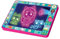 Cefa Toys Gabby Tableau Lumineux Magique avec Tableau Lumineux Portable, 8 lumières colorées et 2 marqueurs effaçables, Convient aux Enfants à partir de 5 Ans