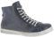 Andrea Conti Damen High Top Sneaker, d.blau, 35 EU