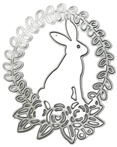 Osterkranz Metall Stanzformen Schablone DIY Scrapbooking Album Papier Karte Metall Stanzformen Schablonen