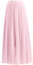 Rock Damen Sommer Lang Sommer Damen Einfarbig Chiffon Rock Damen Hohe Taille Langer Rock Bleistiftrock Mit Spitze (PK1, S)