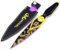 Superbuybox Valorant Schwert, Karambitmesser, Kampfsport-Spiel-Kollektion, Schlüsselanhänger, Schreibtischdekoration, Rucksack-Anhänger, Geschenk (Valorant 2023 Champion Kunai Messer, 22,9 cm),