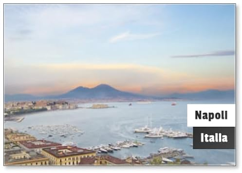 Napoli, Italia, Kühlschrankmagnet