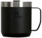 Stanley Stay-Hot Camp Mug 12 oz | Press Fit Drink Through Lid | Cup for Coffee, Tea and Drinks | Insulated Stainless Steel Coffee Mug | BPA-Free | Black 2.0