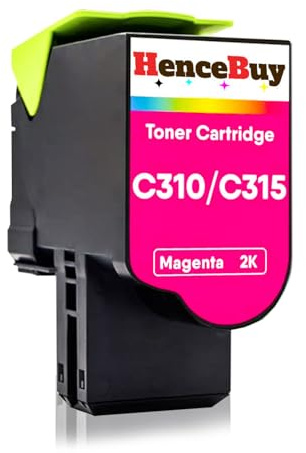 HenceBuy C310 C315 Magenta Toner Kompatibel für Xerox C310dni C310dnim C315dni C315dnim Tonerkartusche 006R04358 Laserdrucker 2000 Seiten (Magenta)