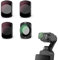 JJC 4 Pack Magnetic ND CPL Filter Kit Compatible with DJI Osmo Pocket 3, ND16 ND64 ND256 Neutral Density PL Polarizing Multi Coated Portable HD Filters, Osmo Pocket3 Action Camera Accessories