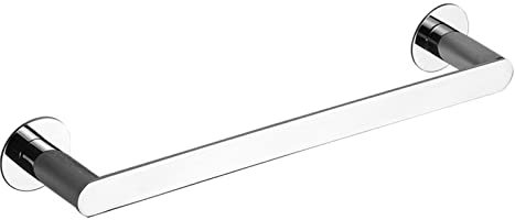 GUIXAN Porte-Serviettes de Salle de Bain, Porte-Serviettes en Acier Inoxydable, Porte-Serviettes Suspendu, poinçon de Salle de Bain, étagère de Rangement à Tige Unique, Toilettes argentée