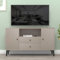 HARELA TV-Schrank, Fernsehschrank Für Das Wohnzimmer, Moderner Fernsehtisch Mit Stauraum, Verstellbare Ablagen, Sideboard Möbel Für Wohnzimmer Schlafzimmer(Gray,100cm/39.4in)