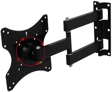 EML403X Full Motion 17-40 LED LCD TV Wall Mount 360 Degree Rotation Swivel Tilt Monitor Stand Arm Bracket Wall Mount 200mm