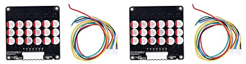 Kznifmk 2 x Aktiv-Equalizer 6S Lifepo4/Lipo/LTO Kondensator für Batterie-Equalizer