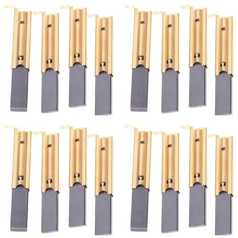 Cepillos de carbón for motor de lavadora A06I L94MF7, compatibles con Siemens (16 unidades)
