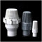 Filtre de canalisation, clapet anti-retour à piston en PVC, 32 mm, 40 mm, 50 mm, 63 mm, pompe à eau, entrée et sortie d'eau, filtre en plastique, raccords d'aquarium, 1 pièce(Inner Dia.63mm)