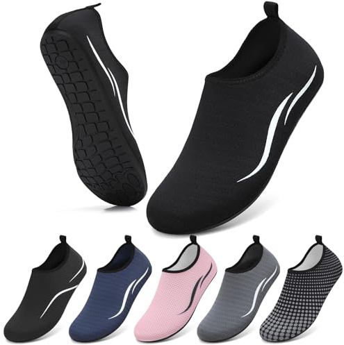 Wasserschuhe Herren Badeschuhe Damen Strandschuhe Schwimmschuhe Aquaschuhe | Breathable Schnelltrockend Schuhe urlaub must haves Beach Pool Surfen Surfschuhe kinder Unisex