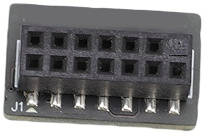 EIMSOAH Verbessertes TPM 2.0-Modul für Motherboard-Sicherheit, 14-Pin-SPI-Verschlüsselungsplatine für 11, Umfassende Kompatibilität für die Serien Z390, Z370, H370