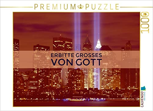 CALVENDO Puzzle Erbitte Grosses von Gott | 1000 Teile Lege-Größe 64 x 48 cm Foto-Puzzle für glückliche Stunden