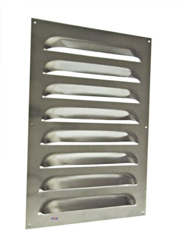 Lüftungsgitter LG 2535 GLA Lamellengitter Alu F1 250 x 350mm Zuluft Abluftgitter