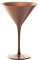 Stölzle Lausitz Bicchieri da Cocktail Elements Bronzo Set da 6, 240 ml – Eleganti Bicchieri Ideali per Martini & Manhattan – Bicchieri Martini in Cristallo Bronzo – Lavabili in Lavastoviglie