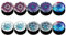 KUBOOZ (5 Paare Lotus Acryl Ohr Plugs Tunnels Messgeräte trage Piercings Gauges 6mm bis 30mm