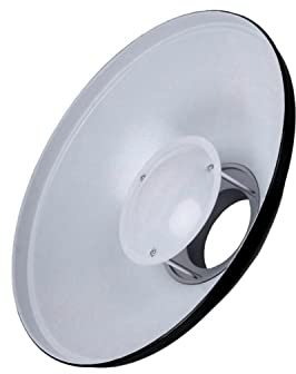 GODOX BDR W550 Beauty Dish Reflector White 55cm, Schwarz